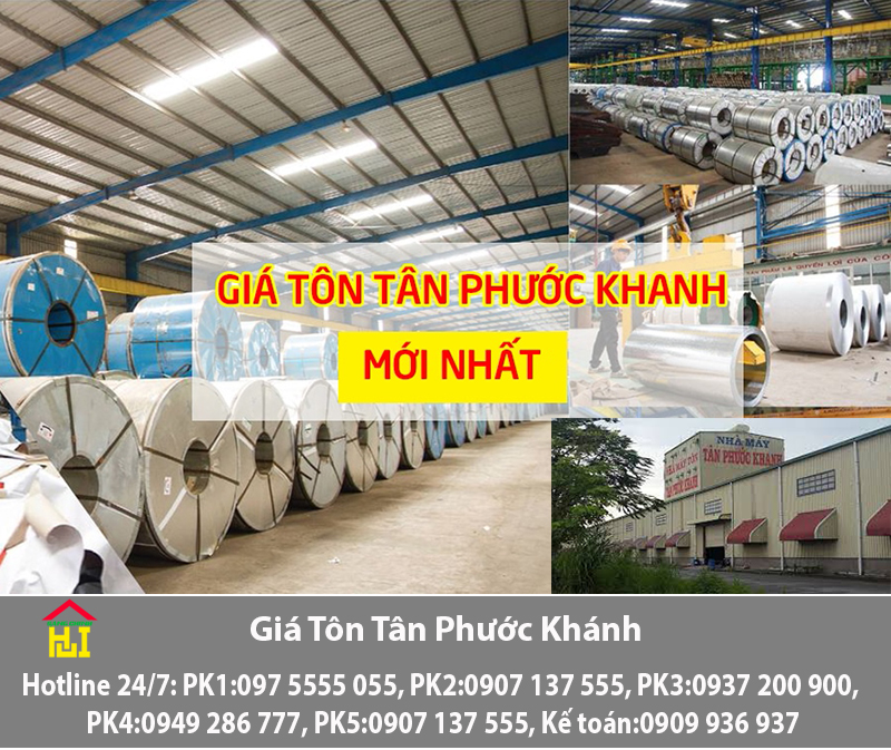 Bảng Báo Giá Tôn Tân Phước Khanh