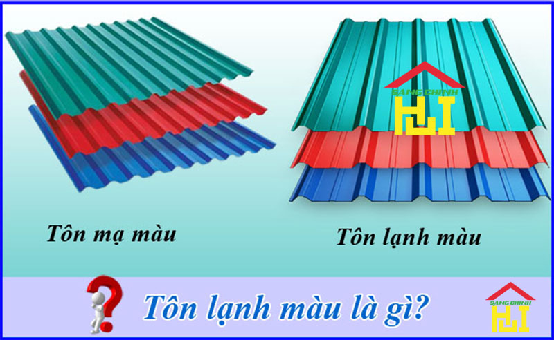 Tôn lạnh và tôn mạ màu có ưu nhược điểm gì?