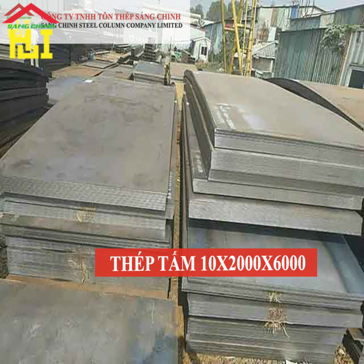 Thép tấm SS400/Q235B/A36 10 x 2000 x 6000