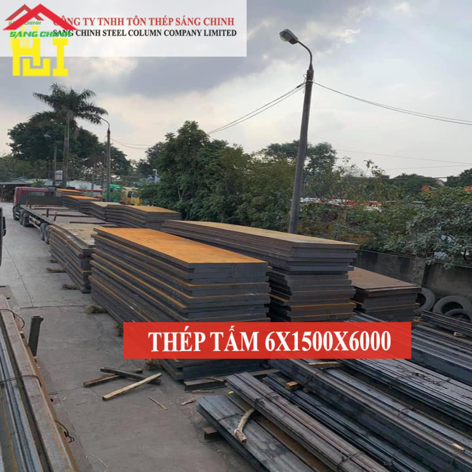 Thép tấm SS400/Q235B/A36 6 x 1500 x 6000