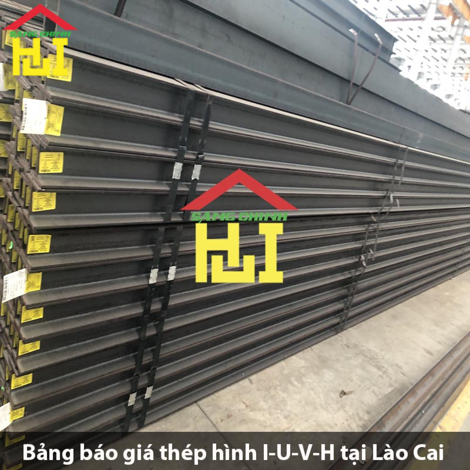 Bảng báo giá thép hình I-U-V-H tại Lào Cai