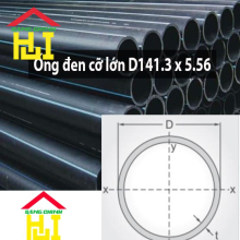 Ống đen cỡ lớn D141.3 x 5.56