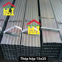 Thép hộp 15x25