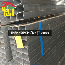 Thép hộp 20x70