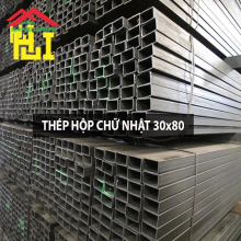Thép hộp 30x80