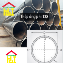 Thép ống phi 128