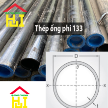 Thép ống phi 133