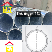 Thép ống phi 143