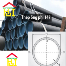 Thép ống phi 147