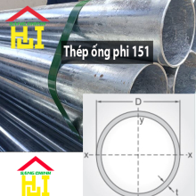 Thép ống phi 151