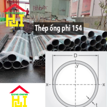 Thép ống phi 154