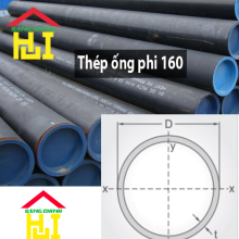 Thép ống phi 160