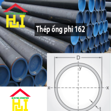 Thép ống phi 162