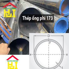 Thép ống phi 173
