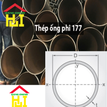 Thép ống phi 177