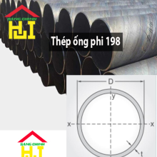Thép ống phi 198