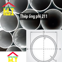 Thép ống phi 211