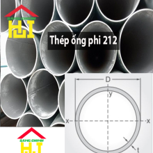 Thép ống phi 212