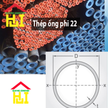 Thép ống phi 22