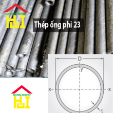 Thép ống phi 23
