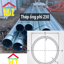 Thép ống phi 230