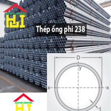 Thép ống phi 238