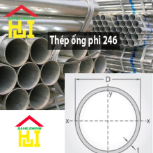 Thép ống phi 246