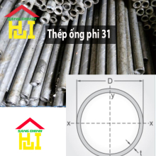 Thép ống phi 31