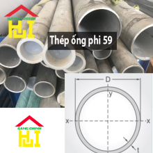 Thép ống phi 59