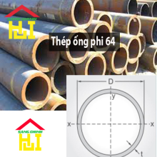 Thép ống phi 64