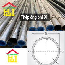 Thép ống phi 91