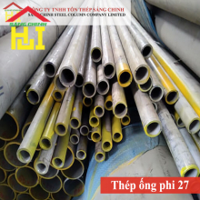 Bảng báo giá thép ống phi 27 mới nhất năm 2026