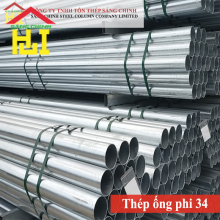 Bảng báo giá thép ống phi 34 mới nhất năm 2026