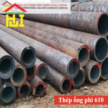 Thép Ống Đúc Phi 610 theo Tiêu Chuẩn ASTM A106/A53/API5L
