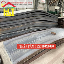 Thép tấm SS400/Q235B/A36 16 x 2000 x 6000