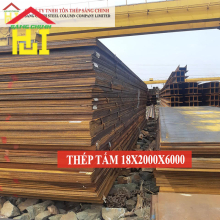 Thép tấm SS400/Q235B/A36 18 x 2000 x 6000