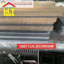 Thép tấm SS400/Q235B/A36 20 x 1500 x 6000