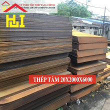 Thép tấm SS400/Q235B/A36 20 x 2000 x 6000