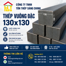 Bảng báo giá thép vuông đặc 130x130