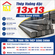Bảng báo giá thép vuông đặc 13x13