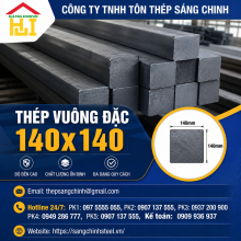 Bảng báo giá thép vuông đặc 140x140