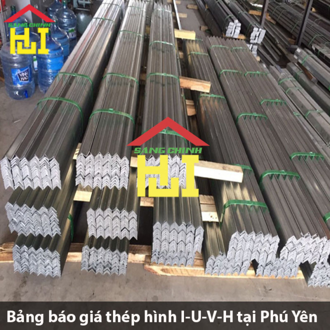 Bảng báo giá thép hình I-U-V-H tại Phú Yên