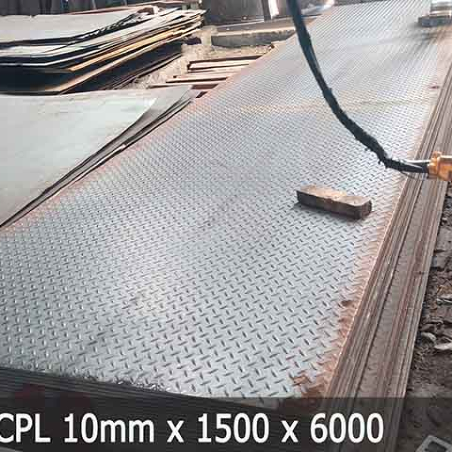 Thép tấm gân 10 x 1500 x 6000
